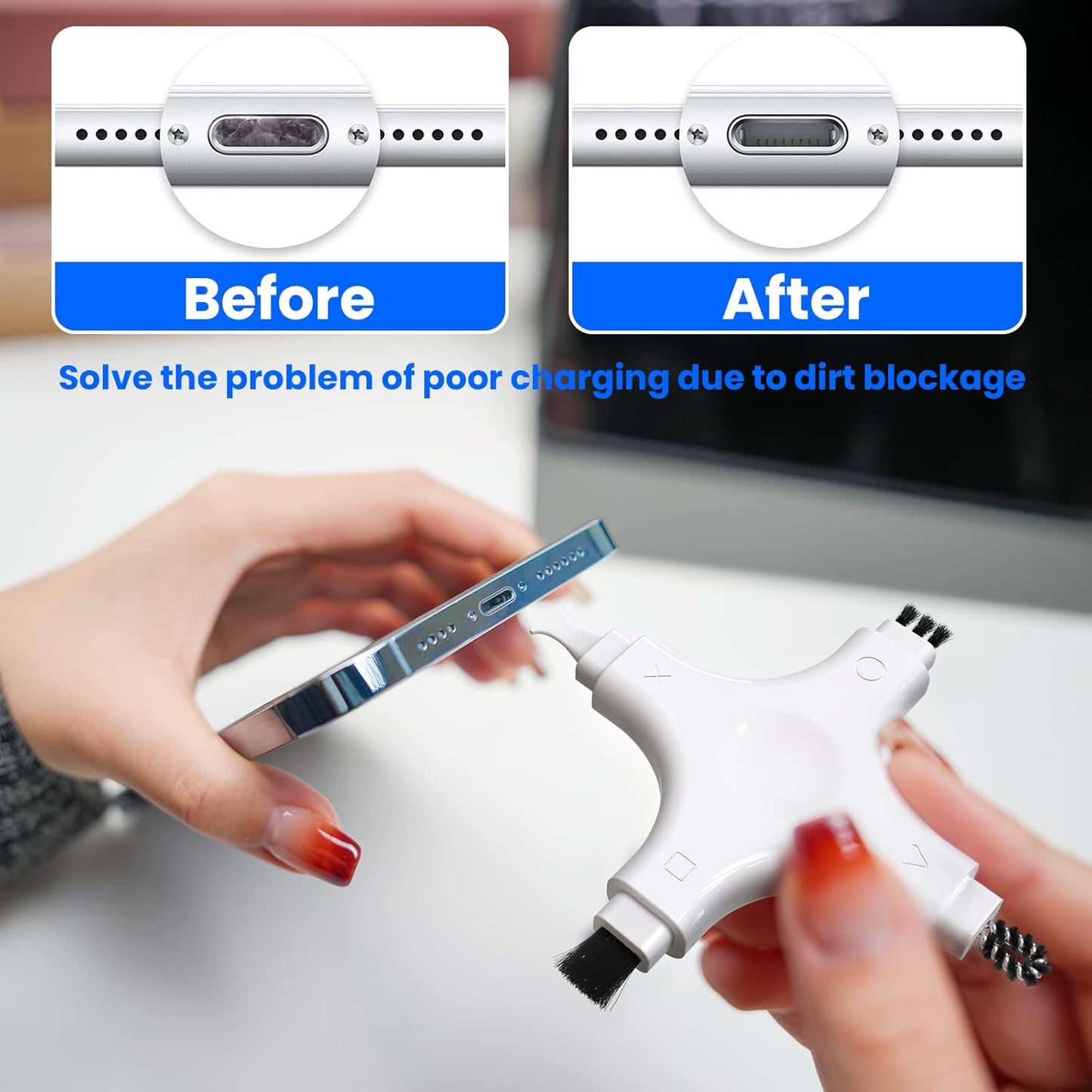 Iphone Cleaning Kit Port Cleaner & Repair Tool 